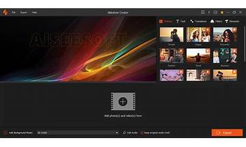 Aiseesoft Slideshow Creator: App Reviews; Features; Pricing & Download | OpossumSoft